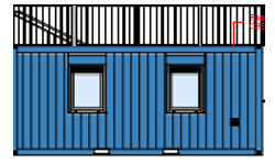 Eventcontainer – Aufbau aus 2 Containern - Bild 1